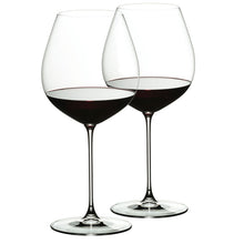 Load the image in the Gallery viewer, Rielel 6 Goblets Old World Pinot Noir Veritas Blown Crystal 6449/07
