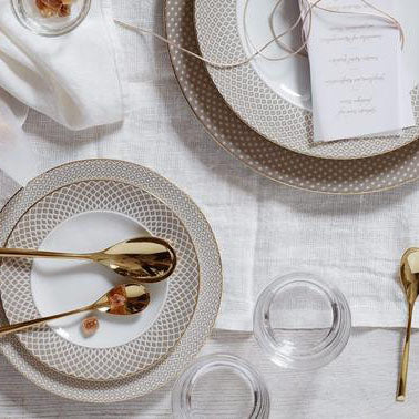 Francis Carreau Beige Servizio tavola 18 pezzi Rosenthal
