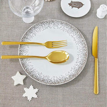 Load the image in the Gallery viewer, Linear pvd gold cutlery 36 pieces gold Sambonet 52713g-83
