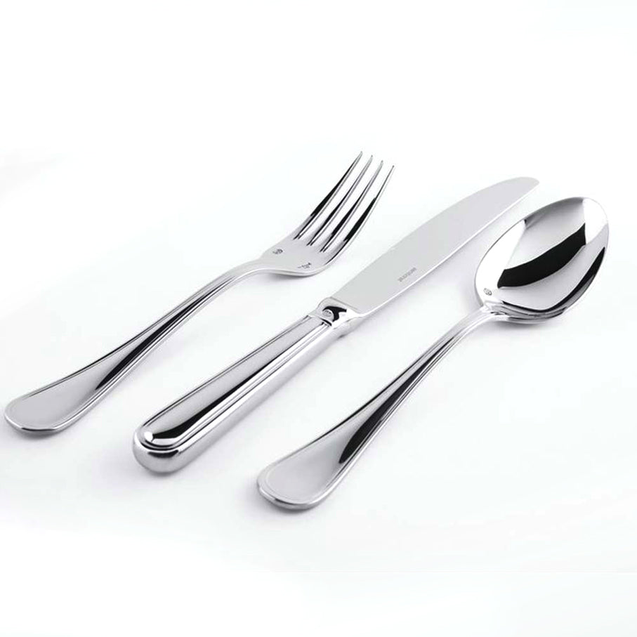 Contour cutlery service 24 pieces steel 18/10 sambonet 52501-81