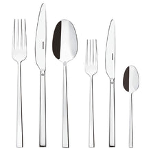 Load the image in the Gallery viewer, Rock Steel Cutlery Service 36 Pieces Sambonet 52562-83
