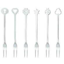 Load the image in the Gallery viewer, Party set 6 forks aperitif placeholder sambonet
