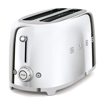 Load the image in the Gallery viewer, Smeg toaster Chrome-plated steel 2 seats TSF01GOEU
