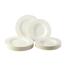 Load the image in the Gallery viewer, Basic White Porcelain Porcelain Service 12 Pieces Vivo Villeroy &amp; Boch
