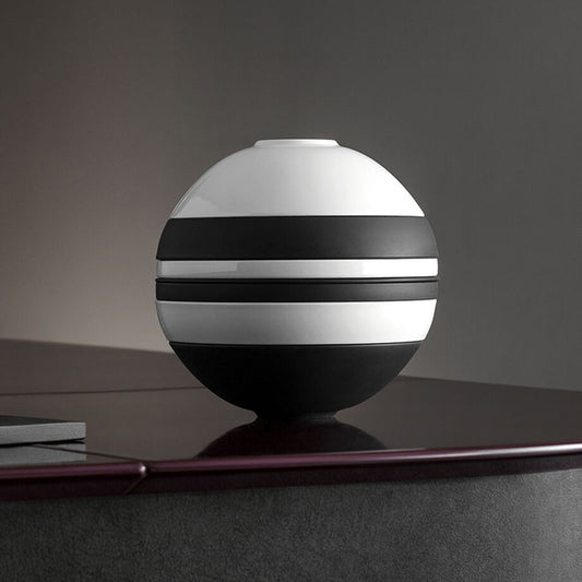 La Boule black & white sfera 2 posti tavola Villeroy & Boch