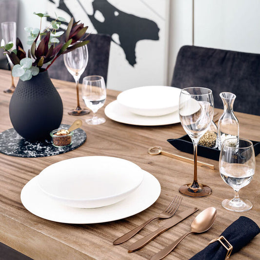 Servizio tavola 18 pezzi Manufacture rock blanc Villeroy & Boch