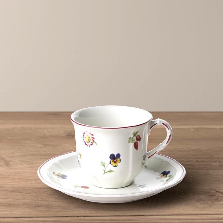 Petite Fleur Coffee cup with Villeroy & Boch dish