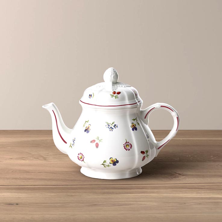 Petite Fleur Teapot 6 people Porcelain Villeroy & Boch