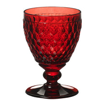 Load the image in the Gallery viewer, 4 goblets Boston Rosso Villeroy &amp; Boch
