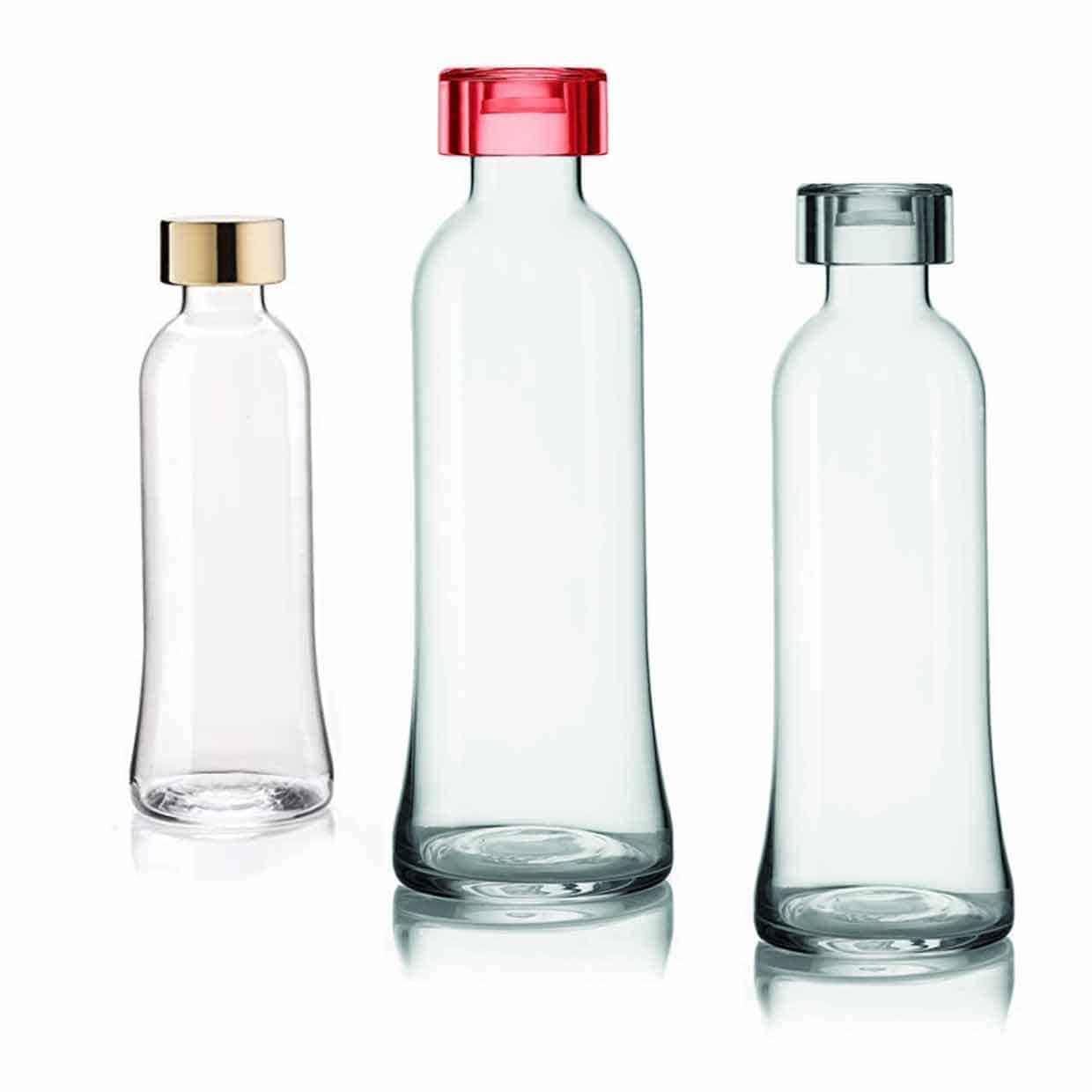 GLASS BOTTLE 1L.100 ICONS Guzzini, col. Clear