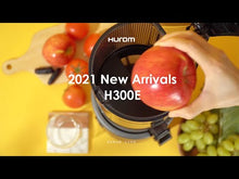 Carica e avvia il video nel visualizzatore di galleria, Hurom H300 Estrattore di succhi Nero Ultima generazione
