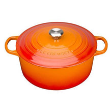 Load the image in the Gallery viewer, Le Creuset Cocotte EVO Round Glazed cast iron cm 22 induction
