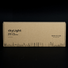 Carica l&#39;immagine nel visualizzatore di Gallery, SkyLight Lampada a led in plexiglass e legno
